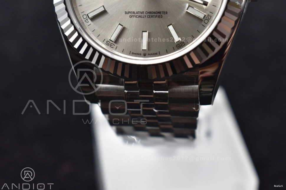 DateJust VS 1:1 Dial on Bracelet 904L Thermal SS Edition 41 Jubilee Best 622 Silver 126334  VSF 0823